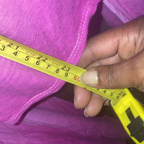 Fashion Bug | Women’s White/Pink Open Front Jacket/Cape/Shawl - Size 2X - Picture 7 of 8